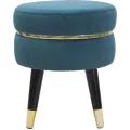 Taburet PARIS 35 cm tyrkysový