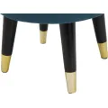 Taburet PARIS 35 cm tyrkysový