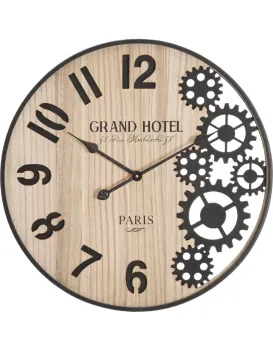 Nástěnné hodiny Grand 60 cm hnědé/černé