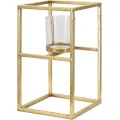 Svícen Elegant 25 cm zlatý