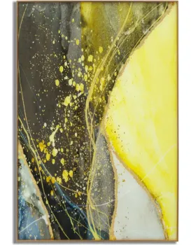 Obraz Sunny 80x120 cm žlutý