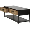 TV stolek Hanoi 95 cm černo-hnědý