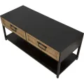 TV stolek Hanoi 95 cm černo-hnědý