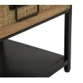 TV stolek Hanoi 95 cm černo-hnědý