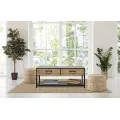 TV stolek Hanoi 95 cm černo-hnědý