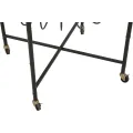 Konferenční stolek Cebu 70 cm černý/hnědý