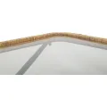 Konferenční stolek Barth 70 cm hnědý/černý
