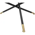 Konferenční stolek Saint Barth 80 cm hnědo-černý