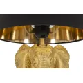 Stolní lampa Elephant 43 cm černo-zlatá