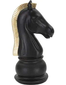 Dekorativní soška Horse 19 cm černá