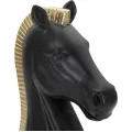 Dekorativní soška Horse 19 cm černá