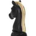 Dekorativní soška Horse 19 cm černá