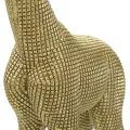Dekorativní soška Giraffe zlatá