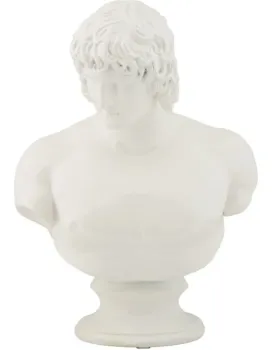Socha Centurion 25 cm bílá