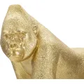 Dekorativní soška Gorilla Front zlatá