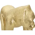 Dekorativní soška Gorilla Front zlatá