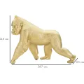 Dekorativní soška Gorilla Front zlatá