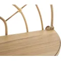 Nástěnná police Arch 45,5 cm hnědá