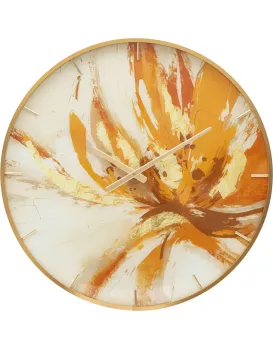 Nástěnné hodiny Glass Toply 60 cm vícebarevné/zlaté