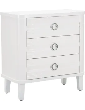 Komoda Shine 81 cm bílá