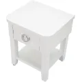 Noční stolek Shine 45 cm bílý