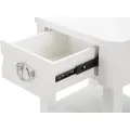 Noční stolek Shine 45 cm bílý