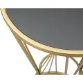 Odkládací stolek Super 40 cm zlatý