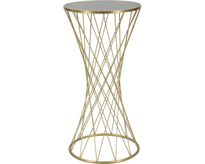 Odkládací stolek Tower 40 cm zlatý