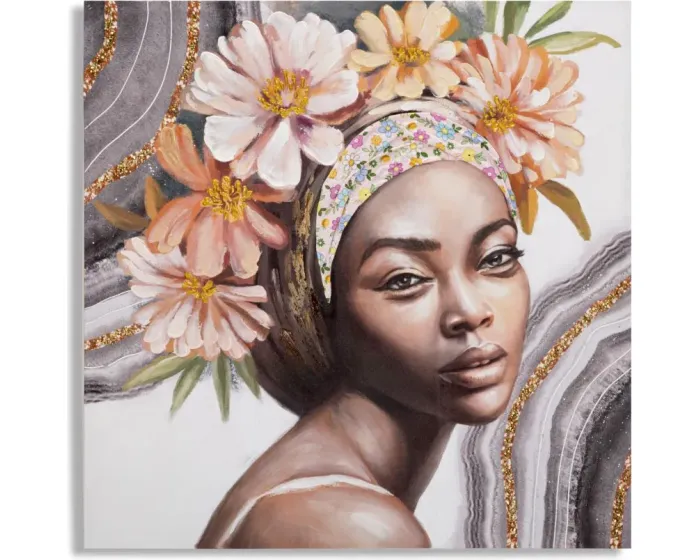 Obraz Naomi A 100x100 cm vícebarevný