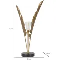 Stolní lampa Palm 65 cm zlatá