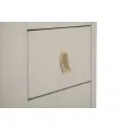 Toaletní stolek Beauty 120 cm béžový/zlatý