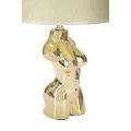 Stolní lampa Glam Woman 39,5 cm béžovo-zlatá