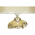 Stolní lampa Glam Man 42,5 cm béžovo-zlatá