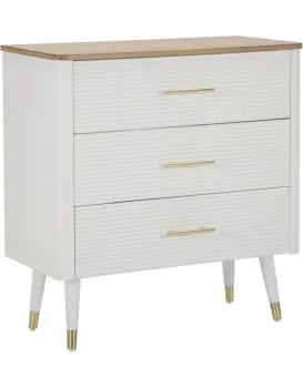 Komoda Matera 78 cm bílá