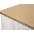 Komoda Matera 117 cm bílá/hnědá