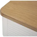 Noční stolek Matera 45 cm bílý