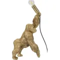 Stolní lampa Gorilla 40 cm zlatá
