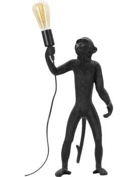 Stolní lampa Monkey 55 cm černá