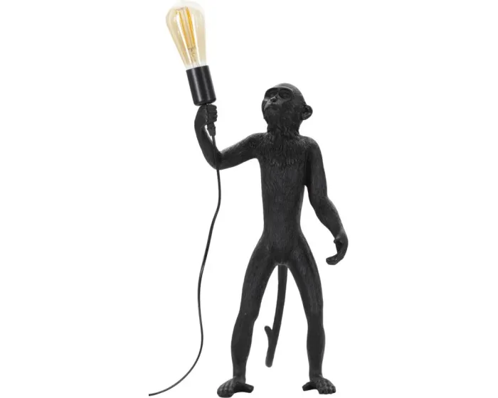 Stolní lampa Monkey 55 cm černá
