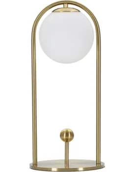 Stolní lampa Glamy Arc A 47 cm zlatá