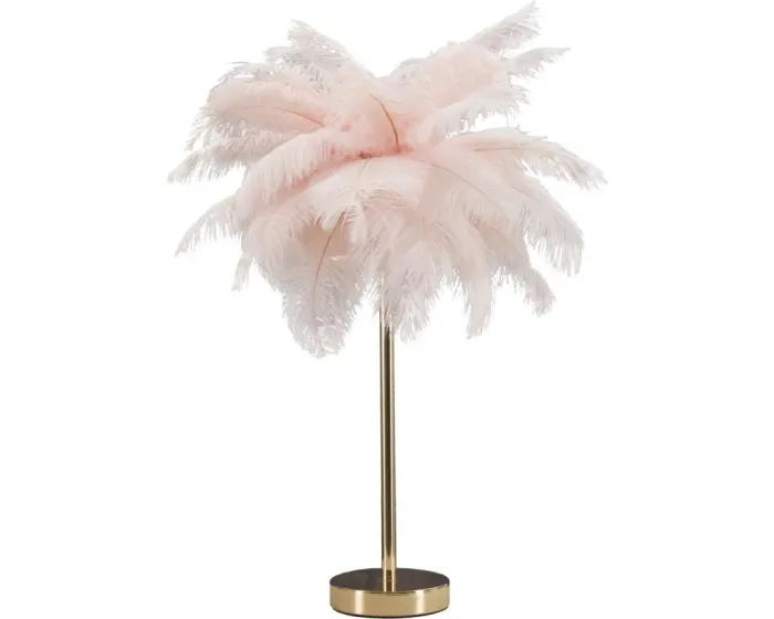 Stolní lampa Palm 55 cm růžová