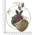 Nástěnná dekorace Gard 74 cm vícebarevná
