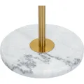 Stojací lampa Hanger 173 cm zlatá/bílá/mramor
