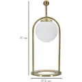 Stolní lampa Glamy Arc B 50 cm zlatá