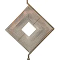 Stojací lampa Move 161 cm zlatá/bílá
