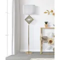 Stojací lampa Move 161 cm zlatá/bílá