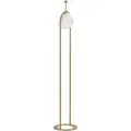 Stojací lampa Glamy 168 cm bílá/zlatá