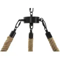 Závěsný lustr Rope 90 cm hnědý