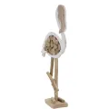 Dřevěná dekorace Flamingo Nature 56 cm hnědá