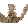 Závěsná dekorace Anchor 39 cm z masivu hnědá